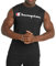 Champion Herren Graphic Jersey Muscle Hemd, Schwarz, XL
