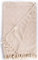 Bersuse 100% Baumwolle - Milas XXL Stranddecke Sofa-Überwurf - Beige