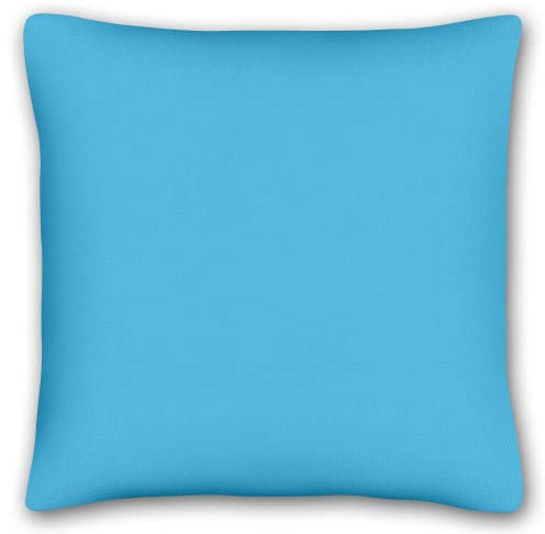 KiGATEX Kissenbezug für Dekokissen, Bleu, 40x40cm, 100% Baumwolle | Weiche Kissenhülle für Sofa, Bett und Wohnbereich, pflegeleicht waschbar, langlebig und vielseitig kombinierbar