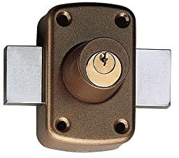 Art. 470500 LOCKING APPLICATE VERRO U AMBIRTH Inner cylinder and outer cylinder 2 send 3 keys 020259 Hand Ambidextrous Type Ferroglietto Key flat Int. fiss. 43 x 67 Sends 2