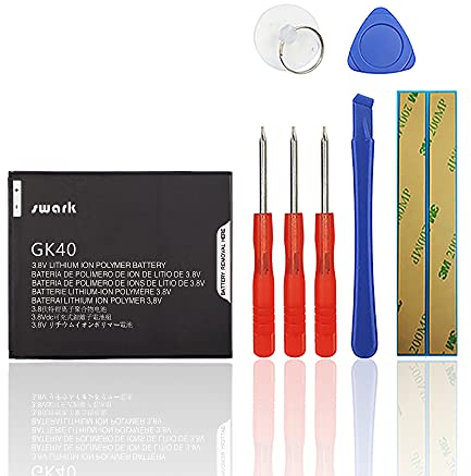 SwarKing Batteria di ricambio compatibile con Moto G4 Play XT1607 & Moto G5 XT1601 XT1603 XT1675 GK40 con kit di attrezzi