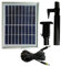 INNOVATIVES SOLAR 2,5 Watt-Hybrid-System. Solar-Panel mit Anschluß an 230V-Netzadapter zur Erweiterung des Teichpumpen-Sets Oasis 250-H-Hybrid. Solar-Modul für Bachlauf Quellbach.