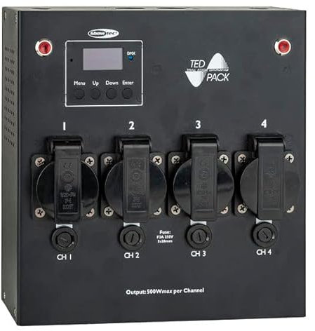 Showtec TED Pack 4 channel dimmer