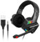 OISE ART STORE Trade Shop - Cuffie Gaming Con Microfono Per Pc Ps4 Xbox Console Illuminazione Led Rgb Gm301