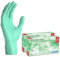 ARNOMED guanti monouso verde, guanti in nitrile S, 200x guanti monouso nitrile (2 scatole), guanti in nitrile senza polvere e lattice, guanti per alimenti, guanti nitrile taglie XS, S, M, L e XL