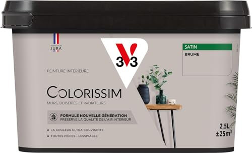 V33 Peinture multi-supports Colorissim® Brume satin 2,5L