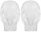 ZOYDP 2 Pièces Gant Exfoliant Soie, Gant Exfoliant Corps, Gant Soie Exfoliant pour Tous Types De Peaux, Gant en Soie Exfoliant, Gant Satin Exfoliant, Nettoie Et Purifie La Peau Gant de Soie exfoliant