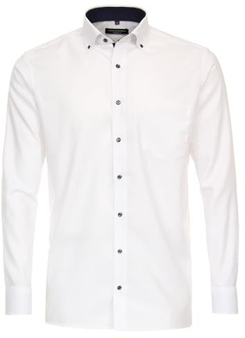 CASAMODA Businesshemd Langarm Uni Comfort Fit