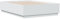 vidaXL Cadre de Lit avec Lumières LED, Lit Double avec Sommier à Lattes, Lit Adulte de Chambre, Moderne, Blanc 120x190 cm Bois Ingénierie