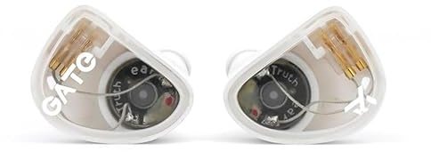 TRUTHEAR GATE Dynamic Driver In-ear Headphone 3.5mm interchangeable headphone cable Headphone (White, with mic)