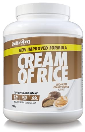 Per4m Cream of Rice Schoko-Erdnussbutter 2kg – Schoko-Erdnussbutter-Cream-of-Rice für die Regeneration.