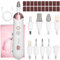 Ponceuse Ongle,Ponceuse pour Ongles avec 9 Embouts,Lime a Ongle Electrique,Ponceuse pour ongles professionnel pour Anti Callosités,Set de Manucure Pedicure Electrique pour Le Soin Mains et Pieds