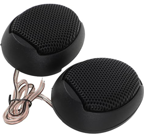 MAGICLULU Car Speaker Upgrade Car Tweeters Audio Component Tweeters Audio Dome Pebble Design Fitment Highs