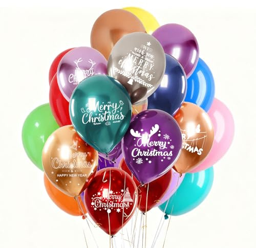 Palloncini Personalizzati con Logo e Testo, Personalizza da 100pcs Palloncino, Disponibili In Diversi Colori, Ideali per Matrimoni, Compleanni, Lauree, Natale e Tutte le Tue Feste (Stile 1)