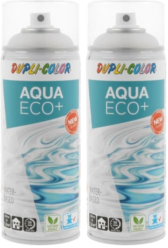 DUPLI-COLOR 252433 AQUA ECO+ Klarlack matt 350 ml (Packung mit 2)