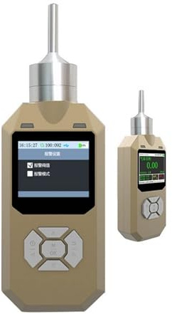 Portable Ozone Gas Detector with Digital Monitor, Pump, Alarm, and Data Logging for Professional Leak Detection