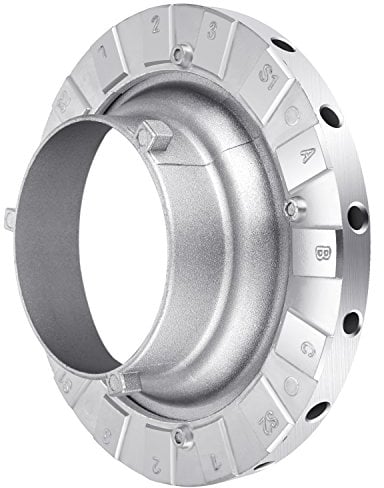 Neewer Metall Bowens Speed Ring Speedring Adapter für Bowens Softbox für Speedlite Studio Blitzlicht Monolight