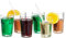 Relaxdays Succhi Set da 6 Bicchieri, Rotondi, per Acqua, Cristallo, 300 Ml