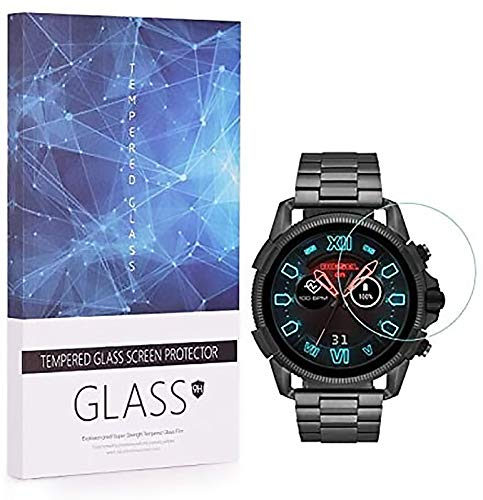 BECEMURU Diesel Full Guard 2.5 Touchscreen Protection d'écran, 9H Une Couverture complète en Verre trempé de Protection écran pour Montre Intelligente Diese (DT2008/DT2009/DT2010/DT2011) [Lot de 3]