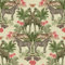 Grandeco Animal Kingdom Jungle Smooth Wallpaper, Neutral Green