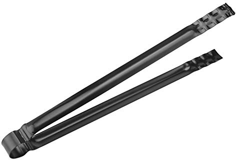 Pinza per Carbone Pinza per Barbecue in Metallo da 12 Pollici Pinza per Pinza per Estrazione di Ciliegie a Carbone Pinza per Barbecue Pinze per Fuoco da Campeggio Pinze per Griglia da Poker
