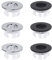 Zasvec Anillos de Desbordamiento de Fregadero 6 Piezas Tapón Rebosadero Lavabo Anillo de Rebosadero Embellecedor Rebosadero Lavabo Agujero de Fregadero Tapon Lavabo Embellecedor Lavabo