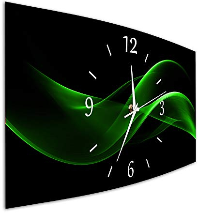 Bilder-Manufaktur BM Funk Quarz Quarzwanduhr Wanduhr Funkwanduhr Funkwanduhren Funkuhr Funkuhren kein Ticken lautlos geräuschlos leise ohne Tickgeräusche groß XXL MF6-9596-1WZ-funk