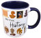 Personalised History Mug - Historian Museum Mug - Personalised History Teacher Mug - History Student Mug - History Teacher Gift (Navy)