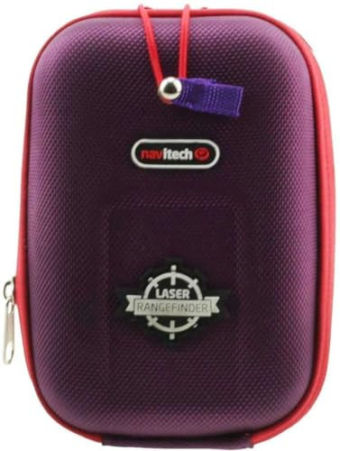 Navitech Lila Eva Hartschalenetui Fall/Gehäuse - Kompatibel Mit Dem Bushnell Tour V6 Golf Rangefinder