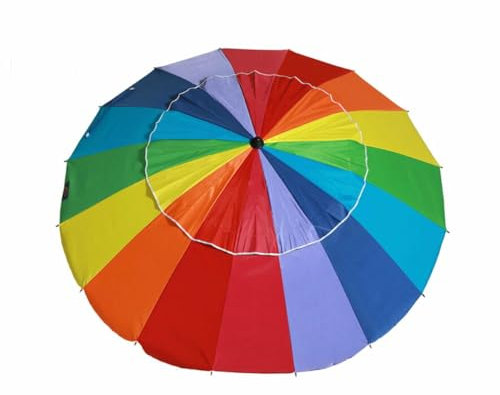 BigBuy Garden Sombrilla Multicolor Ø 220 cm