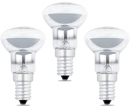 Caldarax 3 Stück R39 E14 30W Lavalampe Reflektorlampe, Dimmbar Lava Birne, Warmweiß 2700K, 300lm, AC 220V-240V, E14 Sockel, für Lavalampen Strahler, Glitzerlampen, Raketenlampen