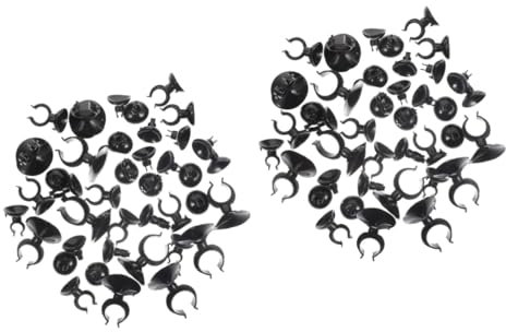 PRETYZOOM 2 Sets Aquarium-Becher Aquarium-Becher-Clip Airline-schlauchhalter Vielseitiges Aquarium-zubehör für Aquarium-zubehör 40 Stück