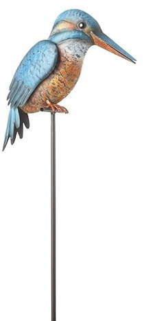 Heaven Sends Eisvogel Gartenstecker aus Metall, JTT017A