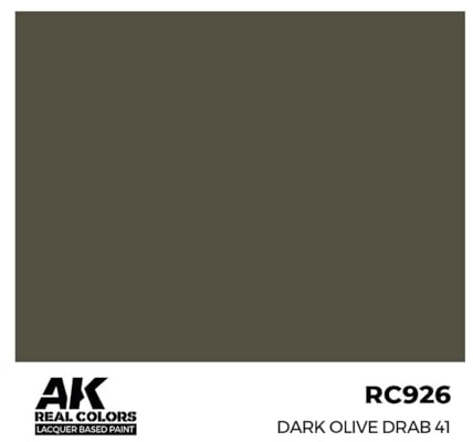 AK Real Colors RC926 Dark Olive Drab 41 (17ml) (Old RC259)