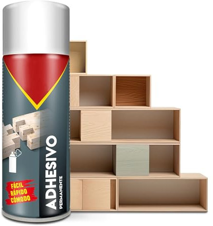 TIENDA EURASIA – Spray Adhesivo Permanente | Pegamento en Spray | Transparente | 150 ml | 5x17.5 cm