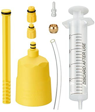 SUIOPPYUW Fahrrad Öl Entlüfter für Fahrräder, Reitbremse, tragbares Entlüftungswerkzeug, Bremssatz, Zubehör, Ersatz für/Für Sram/Für Magura/