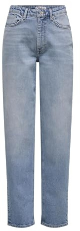 ONLY Damen Mom Fit Jeans Female Mom Jeans Onljuicy Hohe Taille Hohe Taille Jeans