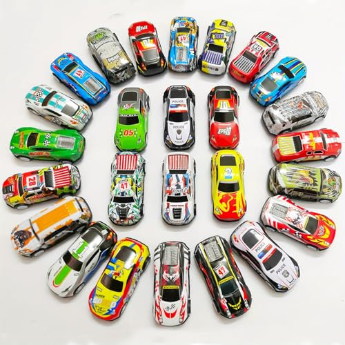 15 Stück Pull Back Toy Cars Mini Auto Spielzeug Set Small Cars Toys Metal Model Car Pull Back Cars for Children Boys and Girls