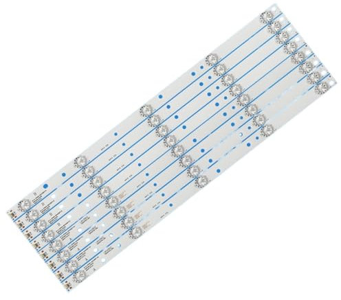 Hyyudiut LED Backlight Strip 5 Lamp for 50 TV D50-F2000 JS-D-JP5020-A51EC B51EC E-50F2000 JS-D-JP5020-B51EC LED50FHDS E50F2000 MCPCB