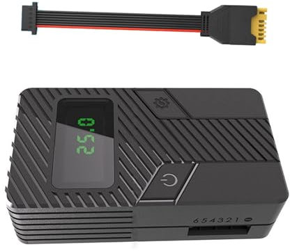 OAJABBGE Black Discharger Portable Battery Discharging Device Up To 60W Output Compatible For Remote Controlled UAV