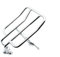 Support Bagage Moto Porte-Bagages Arrière en Acier Chromé pour Moto Sportster XL883 1200 Custom Porte-Bagages Arrière Moto