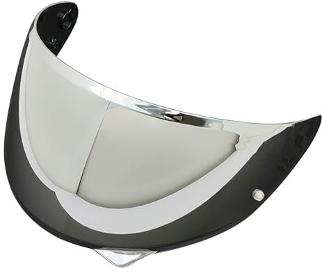 Lente per casco da moto, Hxyxbnhno migliora le lenti dei caschi da moto, le visiere for le lunghe distanze, l'equipaggiamento for le passeggiate in moto, installazione rapida for HJC C10(Silver)
