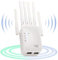 Estensore WiFi, ripetitore WiFi, ripetitore WiFi, 6 * antenne copre fino a 3800 piedi quadrati e 45 dispositivi, ripetitore Internet, installazione rapida, ripetitore di segnale wireless per la casa