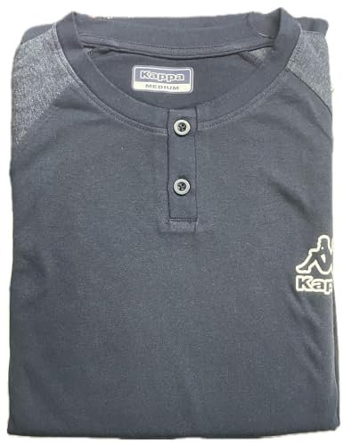 Kappa Pigiama Colore Blu Navy - 100% Cotone (Taglie dalla M alla XXL) da indicare per Email.