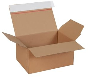 packster 40x Automatikbodenkarton Automatikkarton DHL Paket S 216 x 156 x 115 mm A5 Selbstklebestreifen Braun 213 x 153 x 109 mm (Innenmaß), Blitzbodenkarton