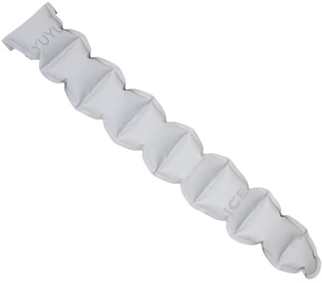 YUYU Long Ice Pack: 90cm with 8 Chambers for Extended Cooling. Lasts 6+hrs. Ideal for hot flushes, Menopause, Pain Relief. Fill, Freeze, Reuse. Best with YUYU Wearable Sleeve. UK.