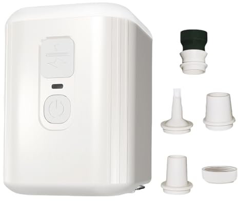 Electric Air Pump, Portable Air Pump, Vacuum Bag Pump for Inflatables, Compact Air Bed Pump for Pool Floats/Air Bed/Vacuum Bags