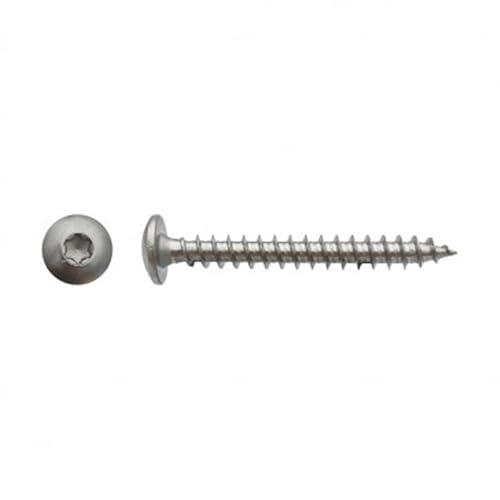 Vis pour penture Torx® Inox A2-6 x 50 mm- Vendu par 200