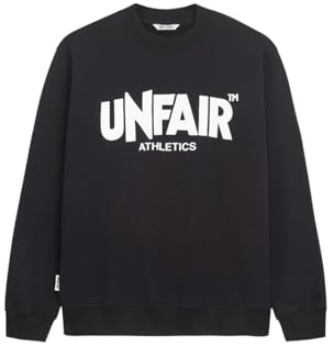UNFAIR ATHLETICS Herren Crewneck Classic Label Black