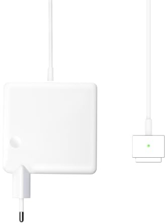 Mac Book Pro Ladekabel, 85W T-Tip Laptop Ladegerät Ladekabel Mag-netischer, Kompatibel mit Mac Book Air/Pro 13 15 Zoll, Modellen (Mitte 2012 bis 2018), Modell A1398,A1425,A1465,A1466,A1502